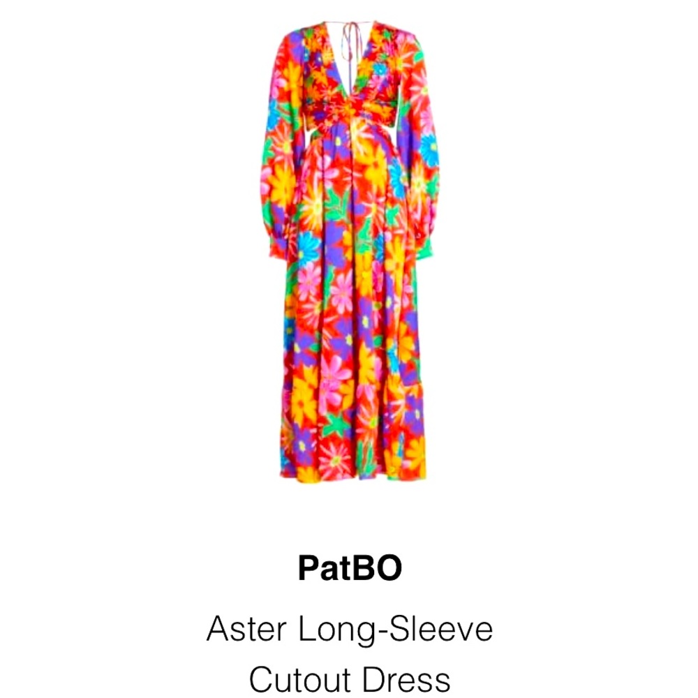 PatBo Aster Cut Out Dress, L